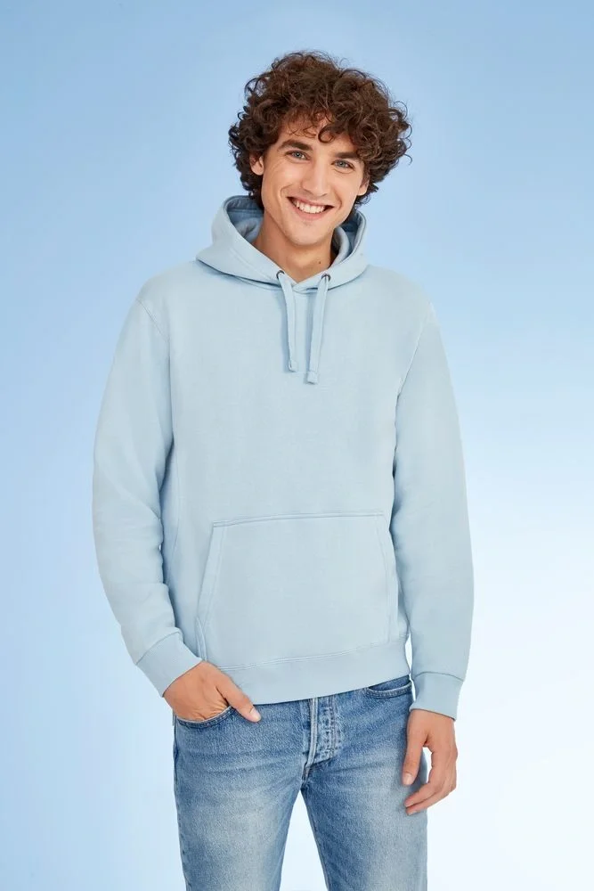 Толстовка унисекс Spencer, темно-синяя - фото 5