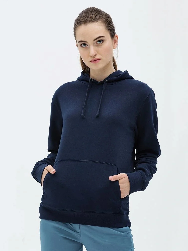 Толстовка унисекс Spencer, темно-синяя - фото 7