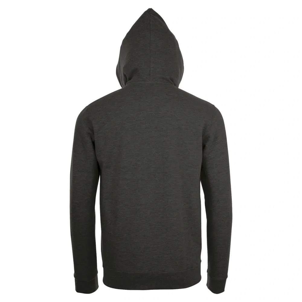 Толстовка унисекс Stone, черный меланж - фото 3