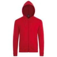 Толстовка унисекс Stone, красная - фото 1