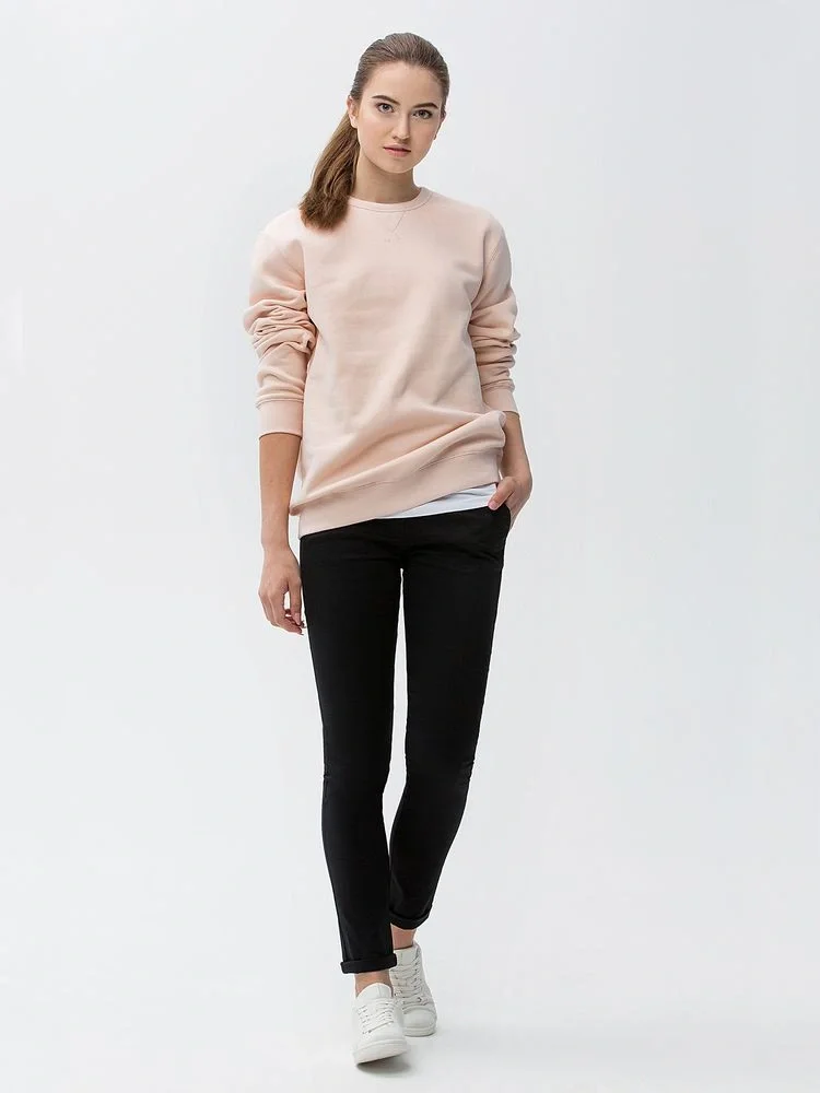 Толстовка унисекс Sully, розовая - фото 9