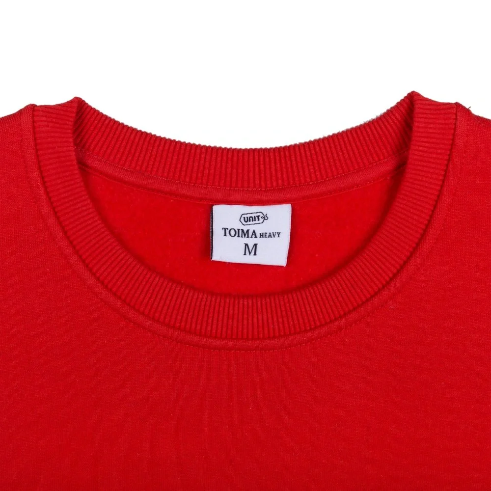 Толстовка Unit Toima Heavy, красная - фото 4