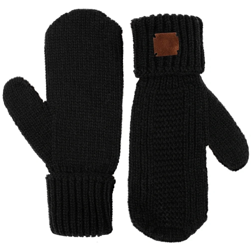 Варежки Brugge, черные - фото 3