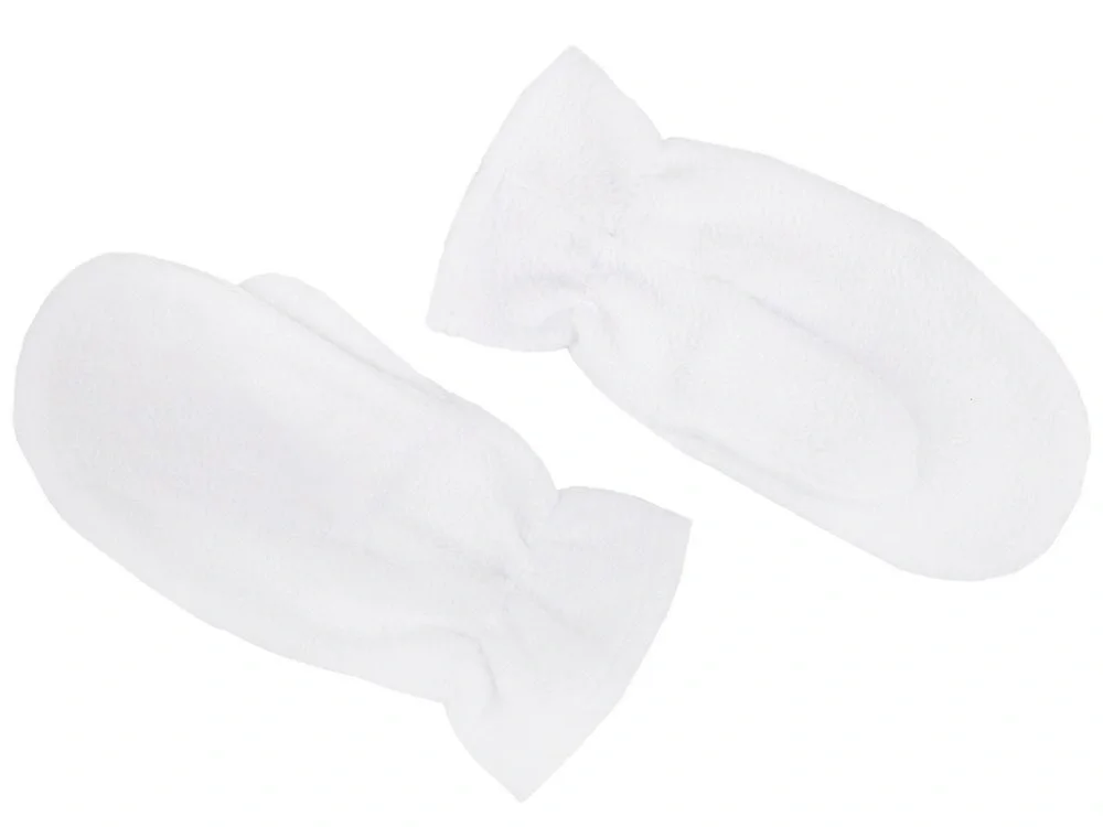 Варежки Fleecy, белые - фото 3