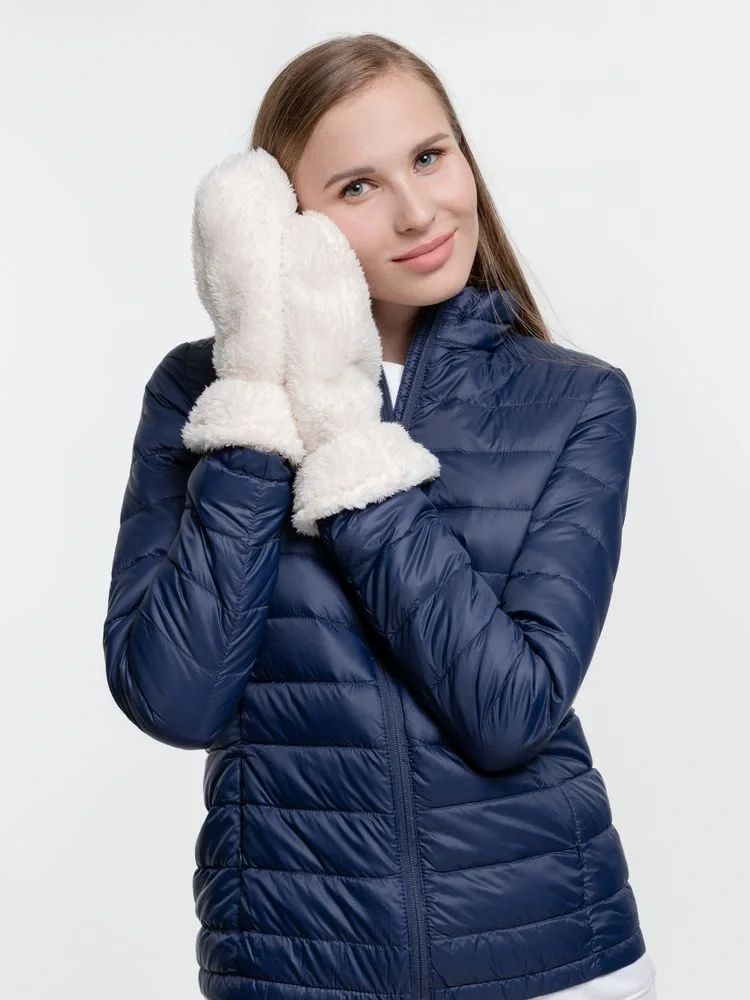 Варежки Flocky, молочно-белые - фото 5