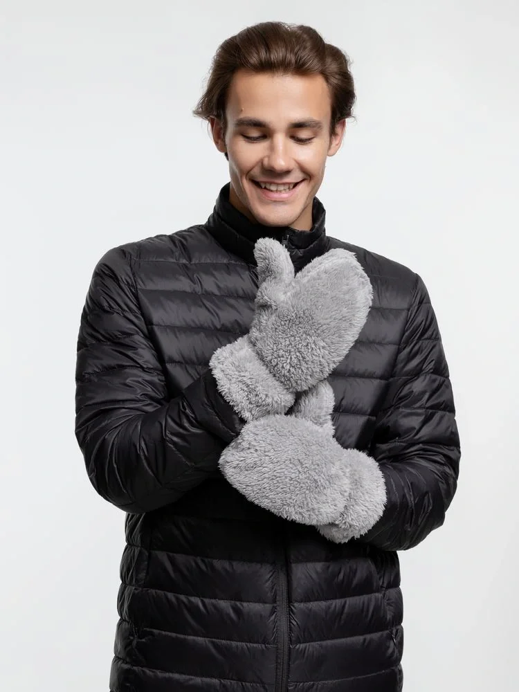 Варежки Flocky, серые - фото 5