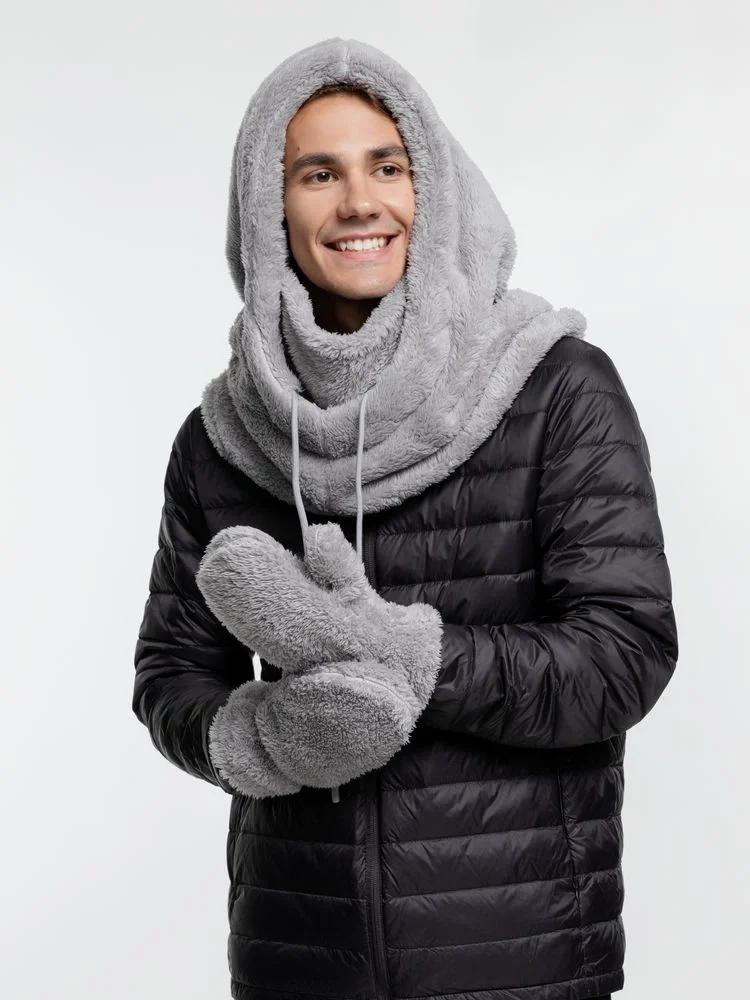 Варежки Flocky, серые - фото 6