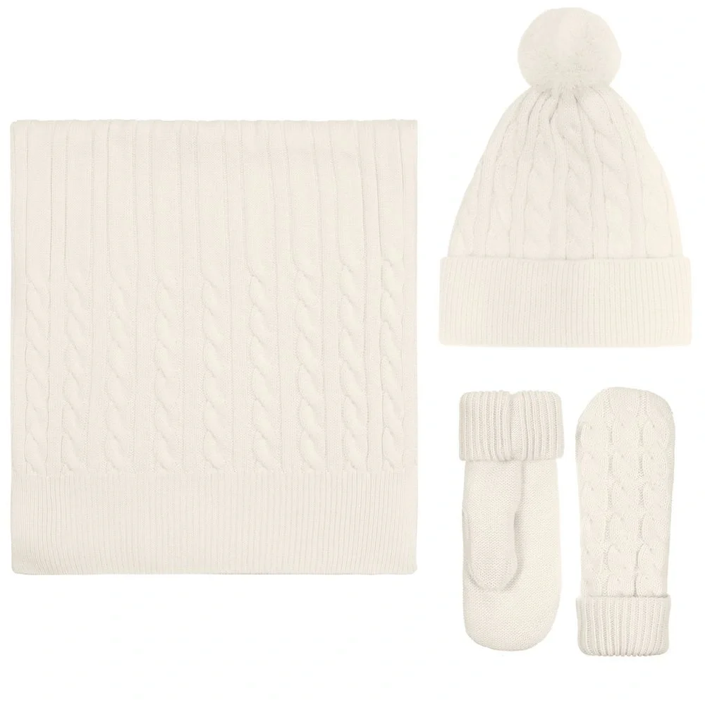 Варежки Heat Trick, белые (молочные) - фото 3