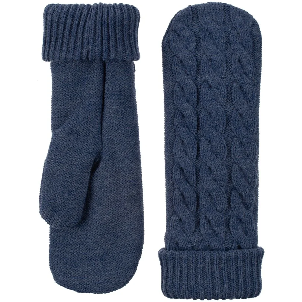Варежки Heat Trick, синий меланж - фото 3