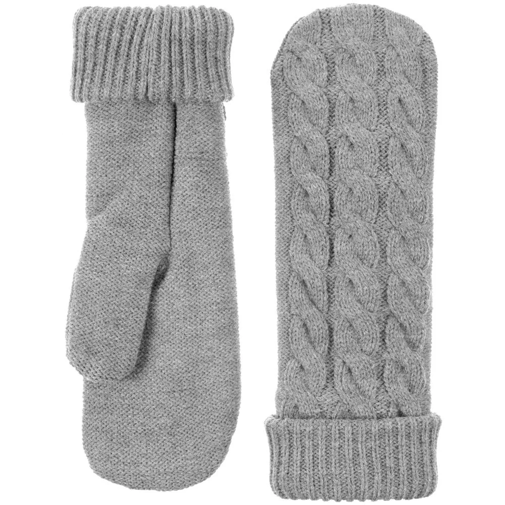 Варежки Heat Trick, светло-серый меланж - фото 3