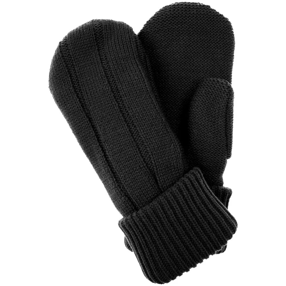 Варежки Knit Beat, черные - фото 2