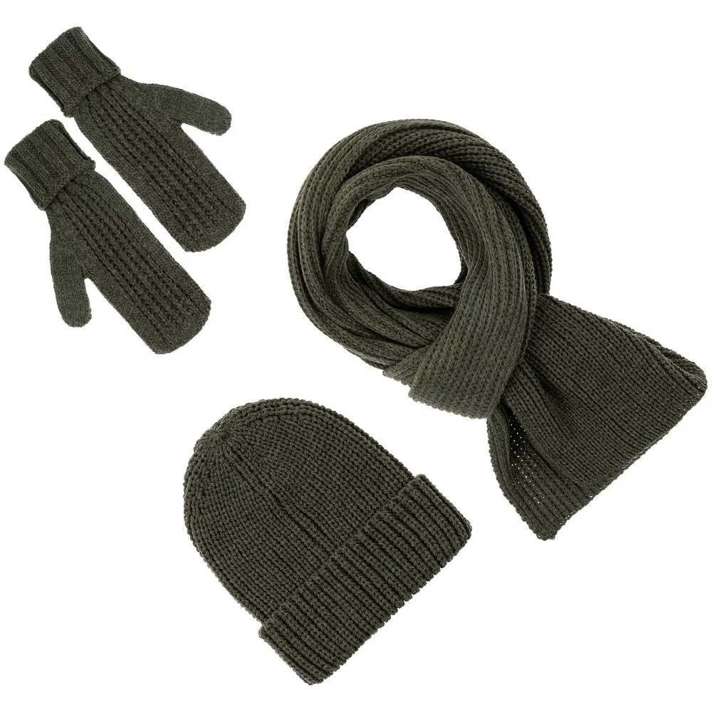 Варежки Nordkyn, зеленые (оливковые) - фото 3