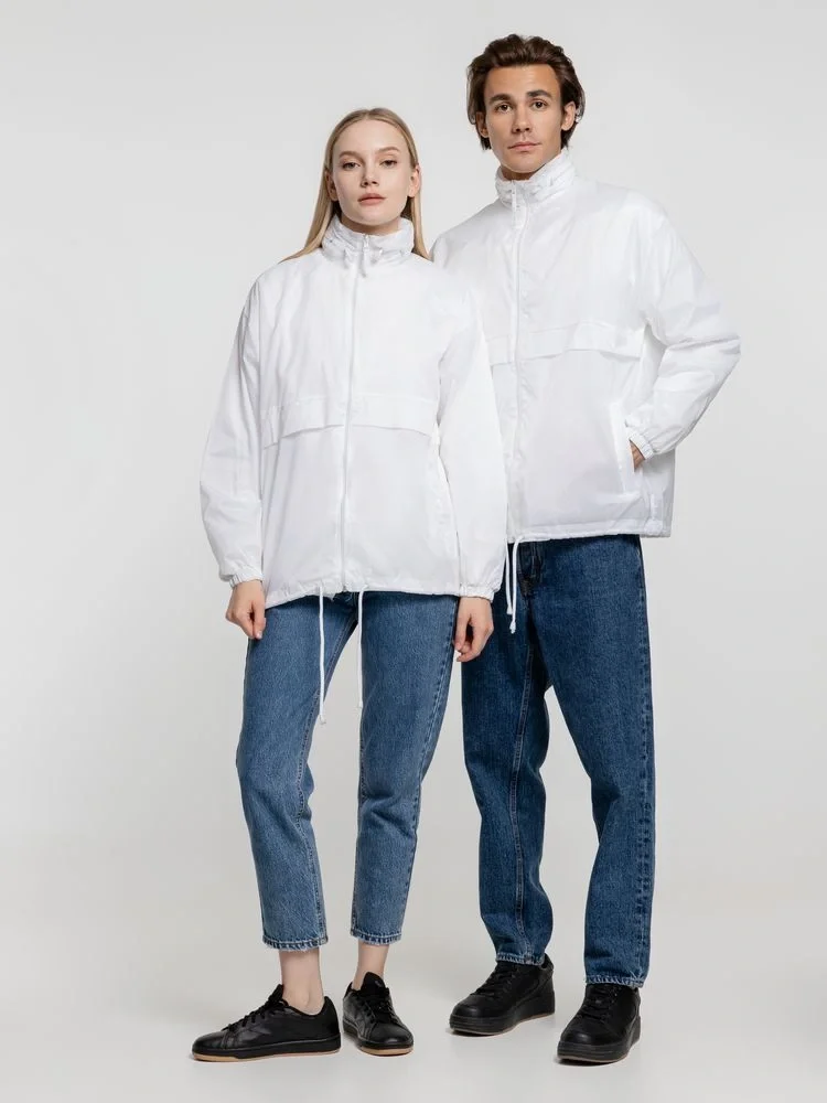 Ветровка из нейлона Surf 210, белая - фото 22