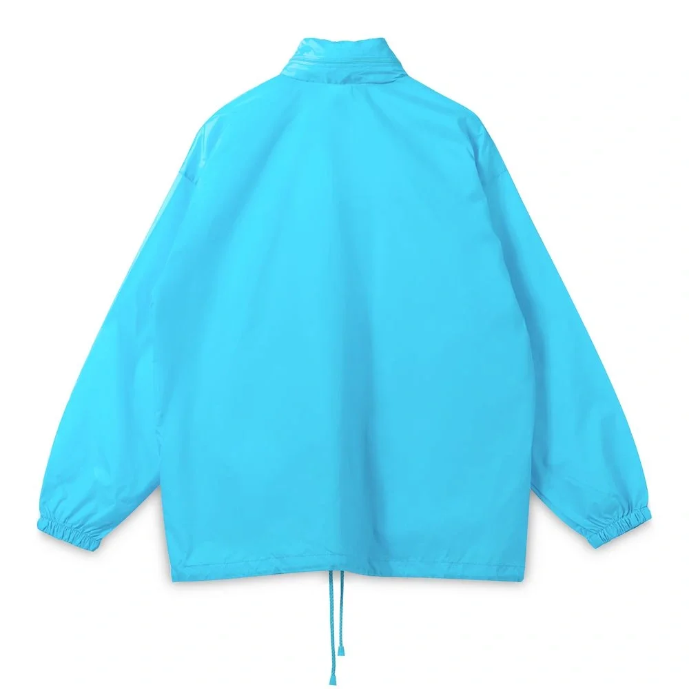 Ветровка из нейлона Surf 210, бирюзовая - фото 10
