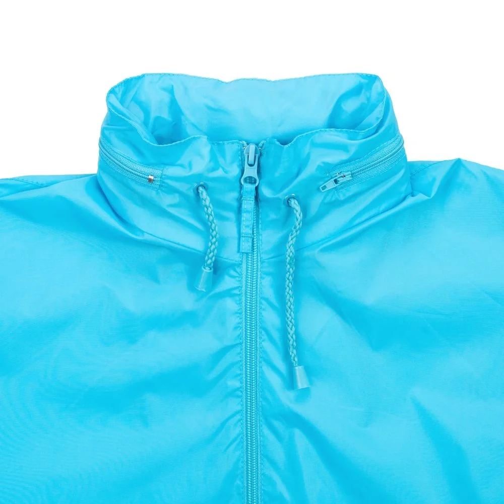 Ветровка из нейлона Surf 210, бирюзовая - фото 12