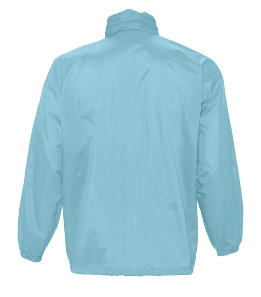 Ветровка из нейлона Surf 210, бирюзовая - фото 3