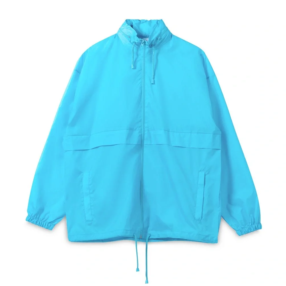 Ветровка из нейлона Surf 210, бирюзовая - фото 9