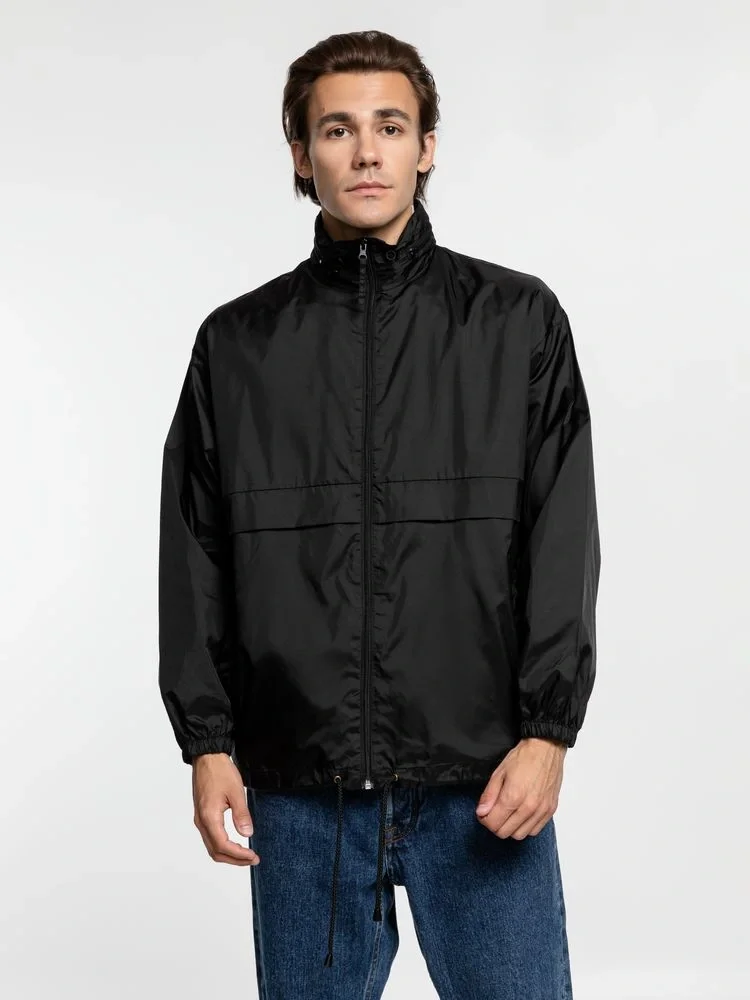 Ветровка из нейлона Surf 210, черная - фото 19