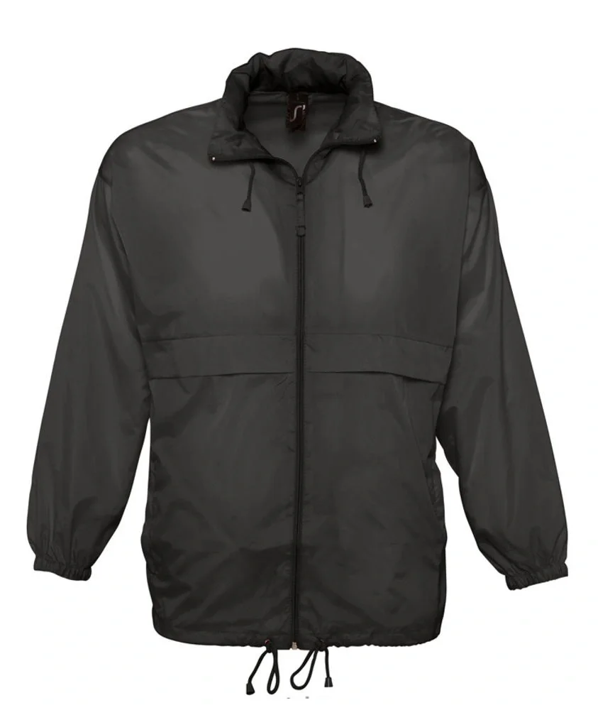 Ветровка из нейлона Surf 210, черная - фото 2