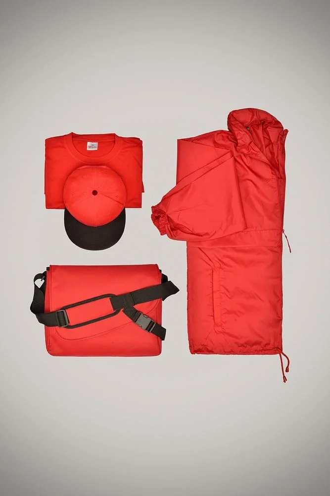 Ветровка из нейлона Surf 210, красная - фото 6