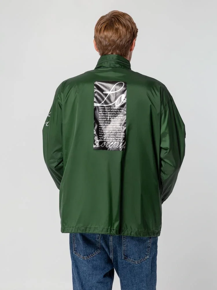 Ветровка из нейлона Surf 210, зеленая - фото 15