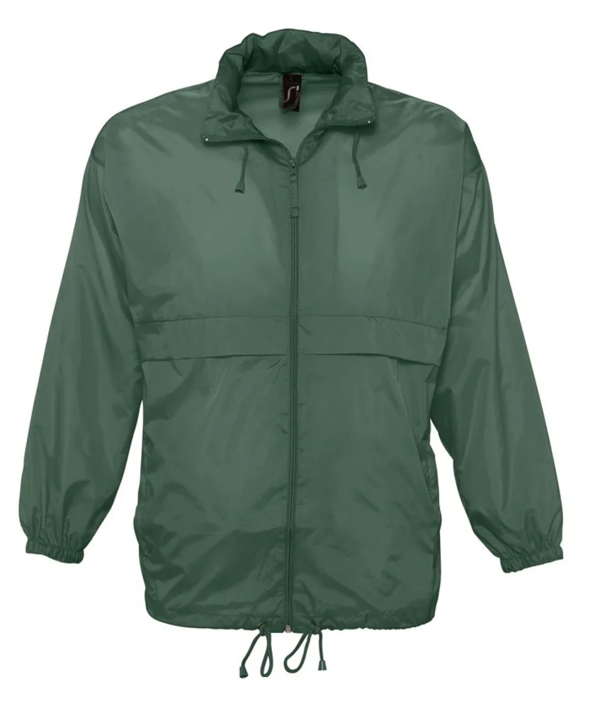 Ветровка из нейлона Surf 210, зеленая - фото 2