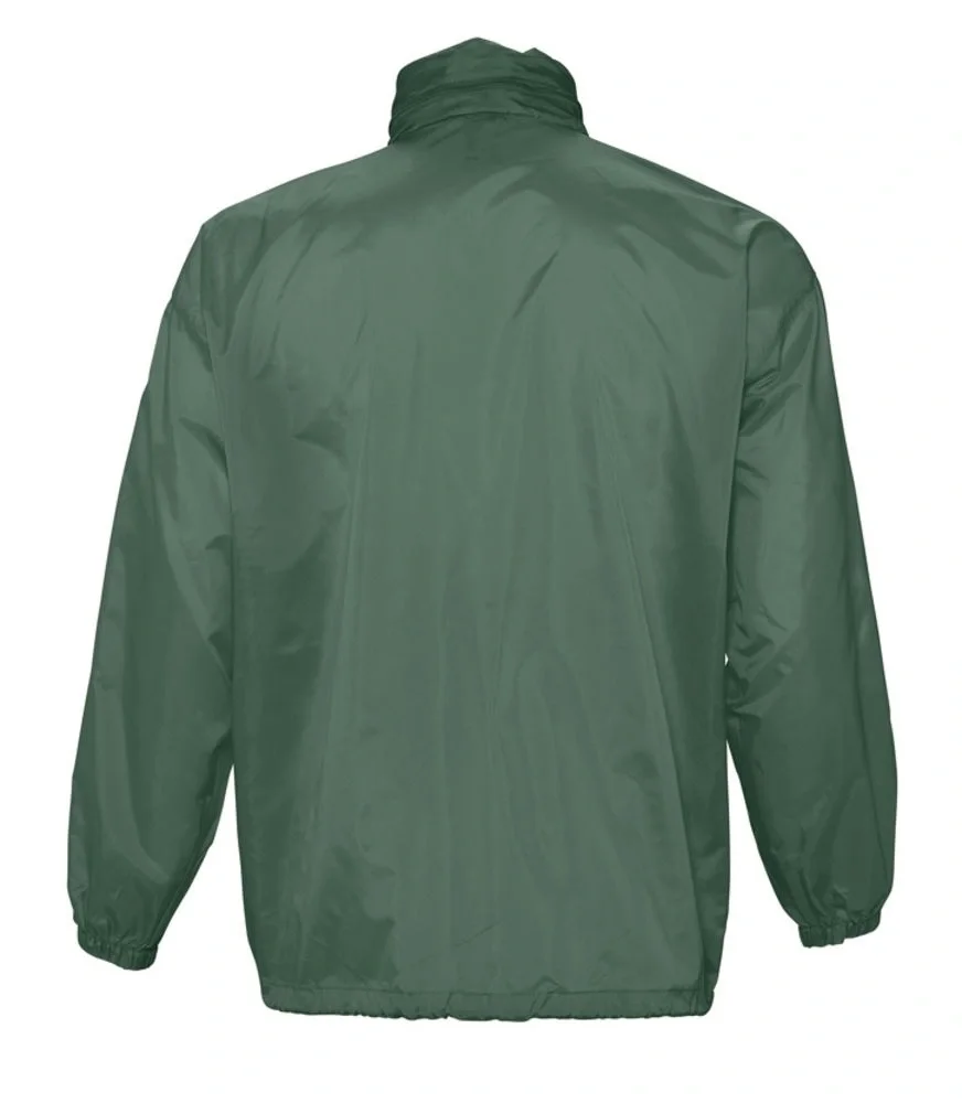 Ветровка из нейлона Surf 210, зеленая - фото 3