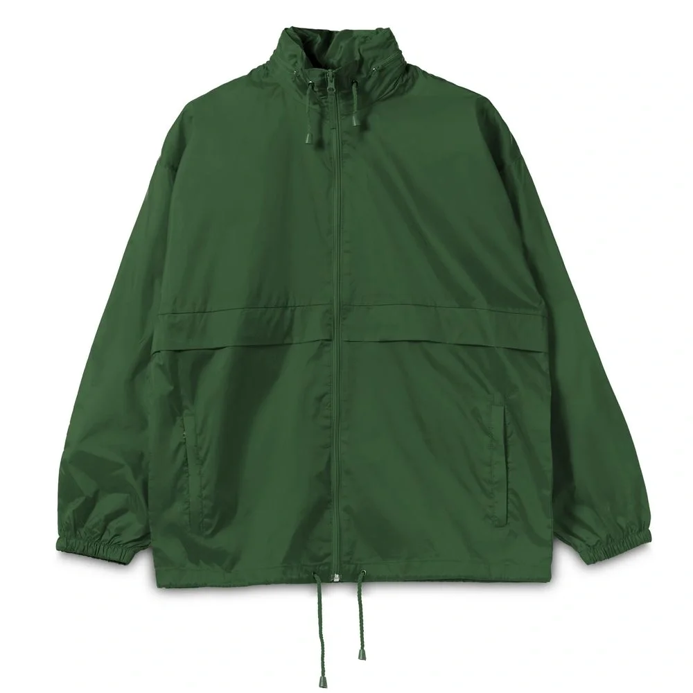 Ветровка из нейлона Surf 210, зеленая - фото 9