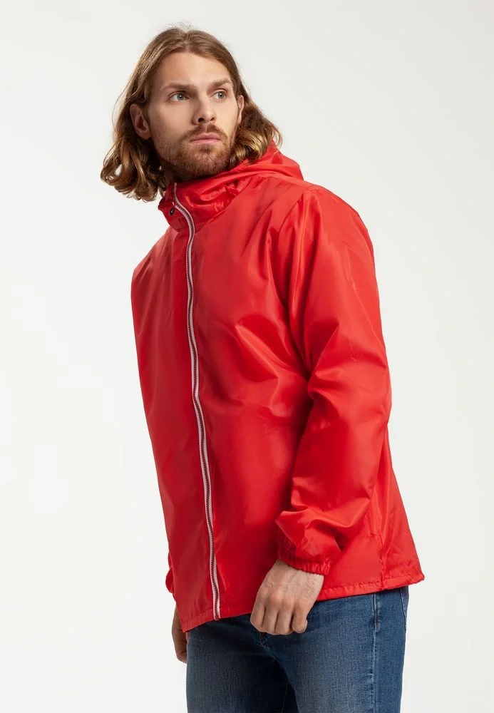 Ветровка мужская Fastplant красная - фото 9