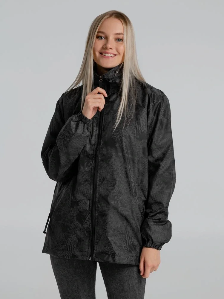 Ветровка светоотражающая Finvind, темно-серая - фото 10