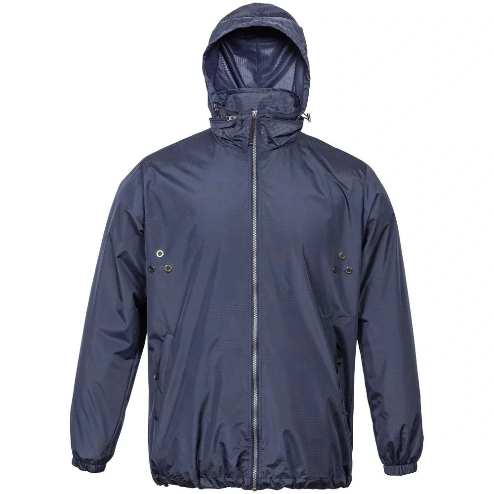 Ветровка светоотражающая Lattvind, темно-синяя - фото 5