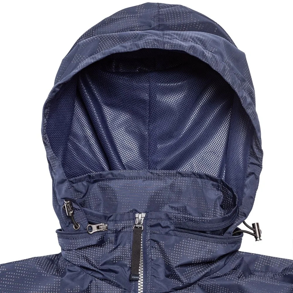 Ветровка светоотражающая Lattvind, темно-синяя - фото 8