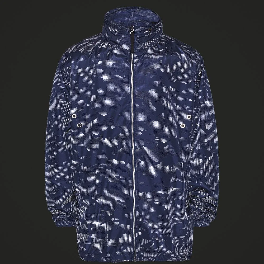 Ветровка светоотражающая Lattvind, темно-синяя - фото 9