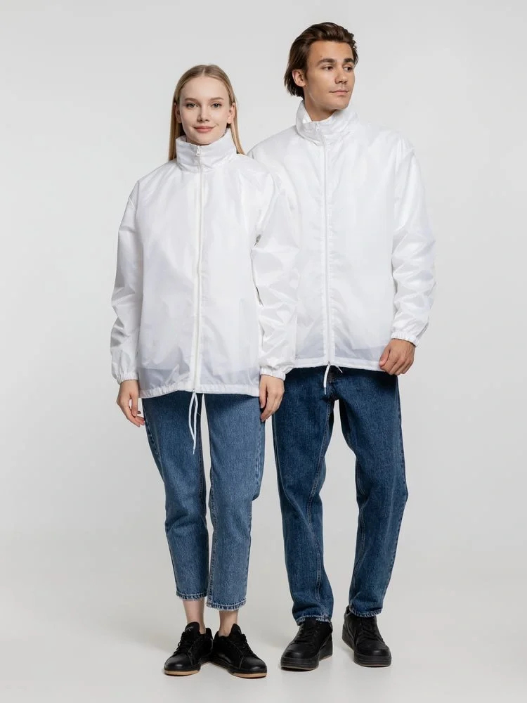 Ветровка унисекс Shift, белая - фото 13