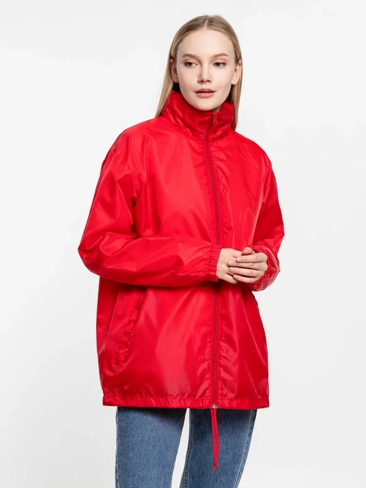 Ветровка унисекс Shift, красная - фото 10