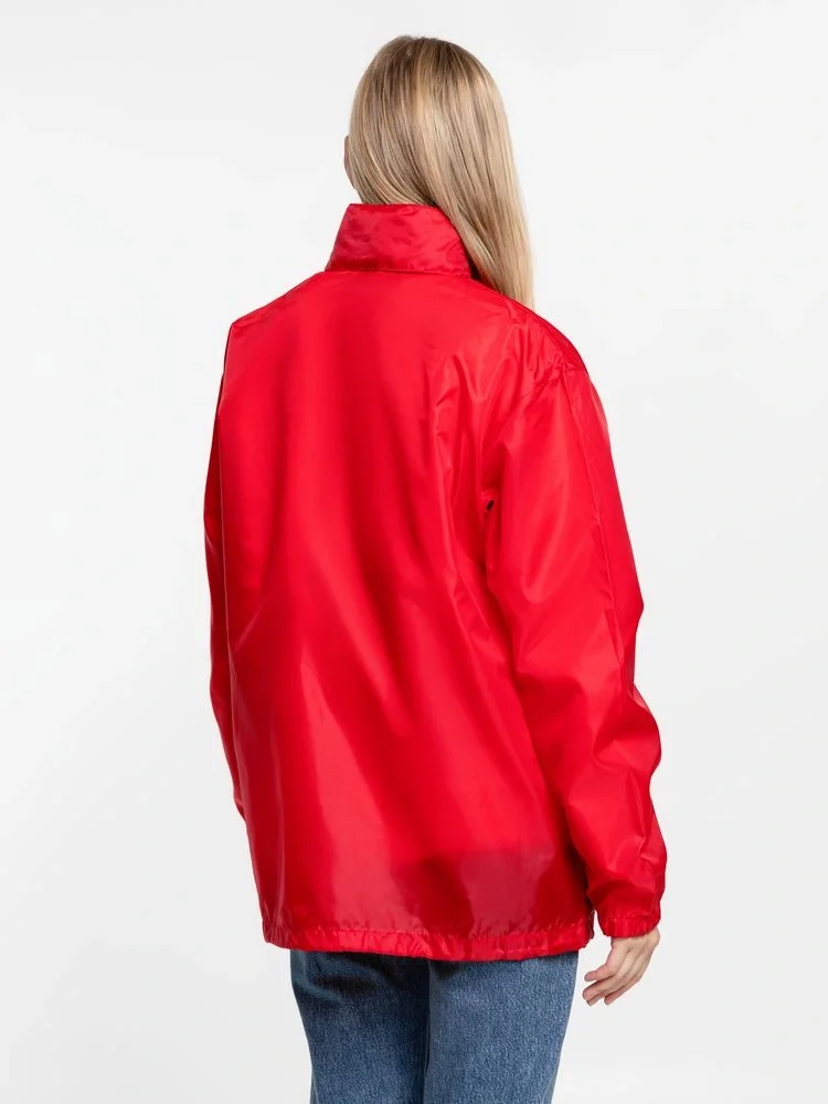 Ветровка унисекс Shift, красная - фото 11