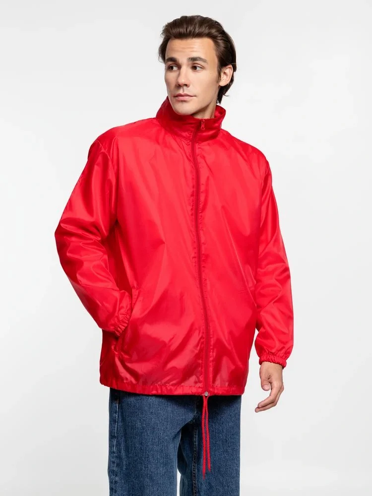 Ветровка унисекс Shift, красная - фото 13