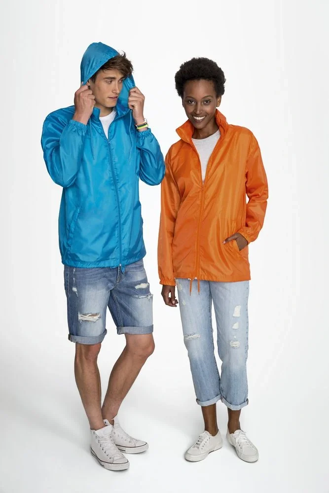 Ветровка унисекс Shift, темно-синяя - фото 8