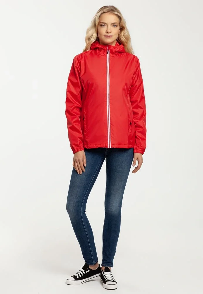 Ветровка женская Fastplant красная - фото 11
