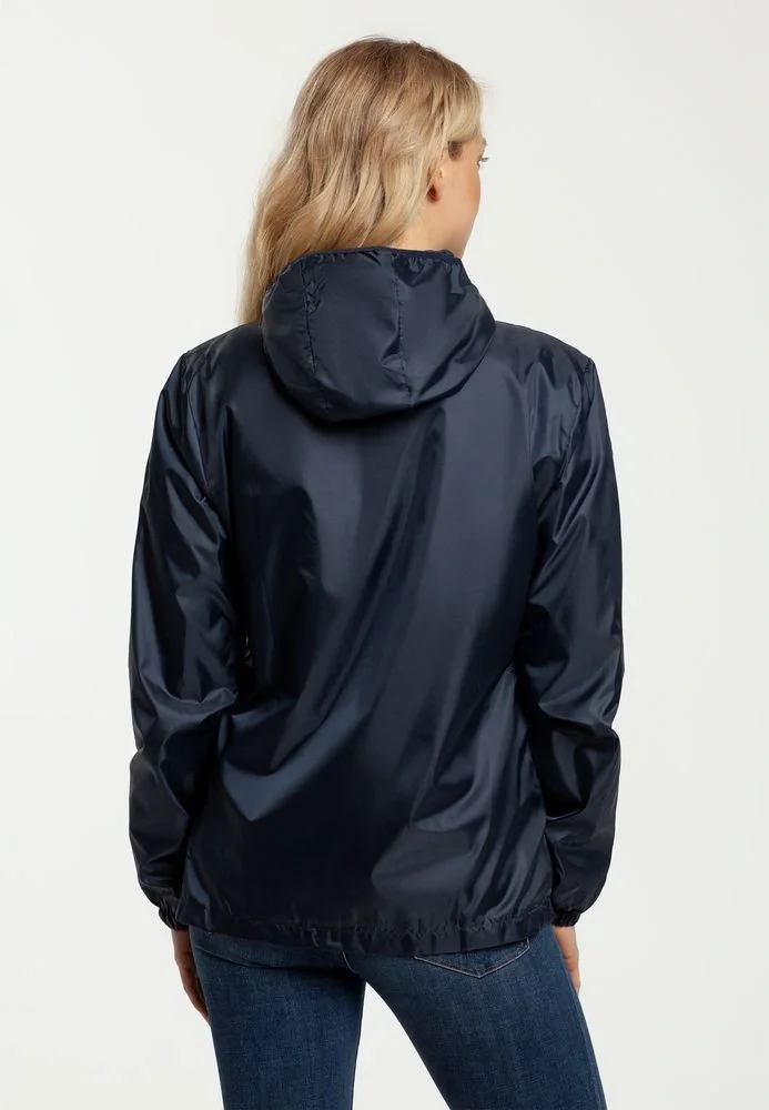 Ветровка женская Fastplant темно-синяя - фото 10