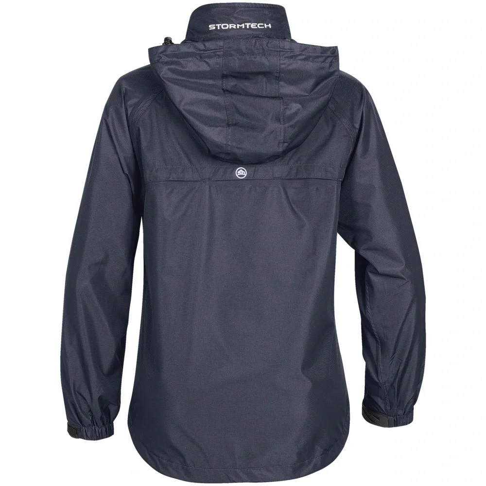 Ветровка женская Stratus, темно-синяя - фото 3