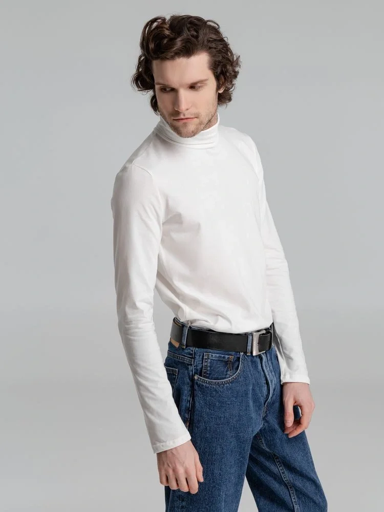 Водолазка Urban, молочно-белая - фото 8