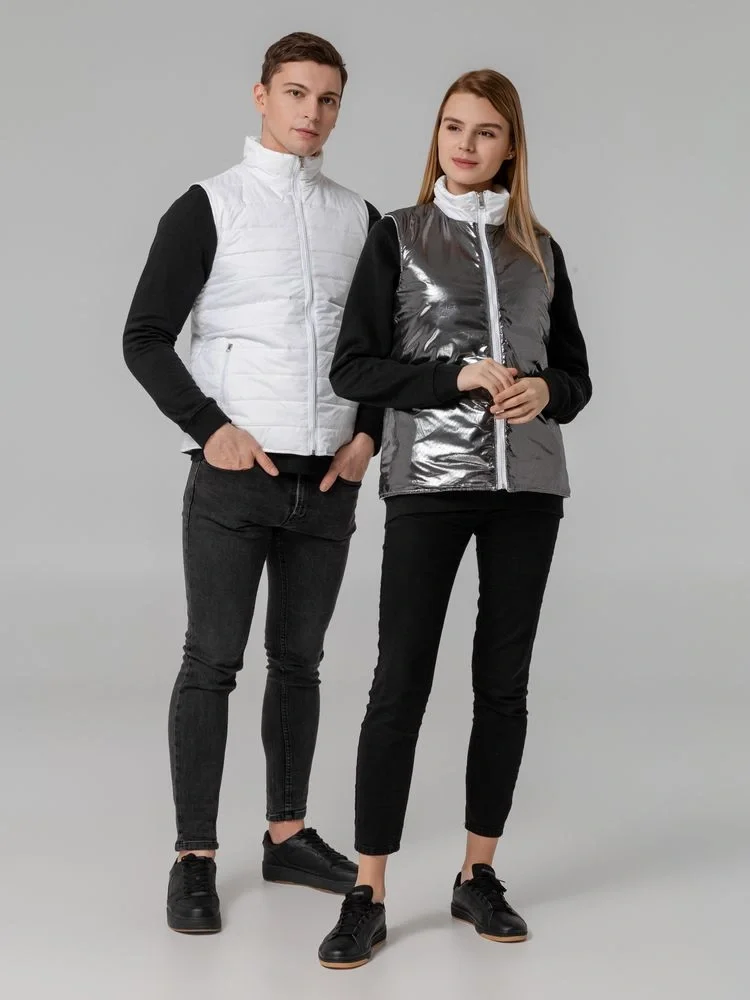 Жилет двусторонний Climb, белый - фото 16