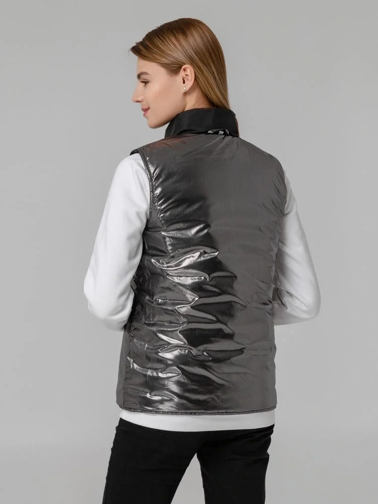 Жилет двусторонний Climb, черный - фото 11