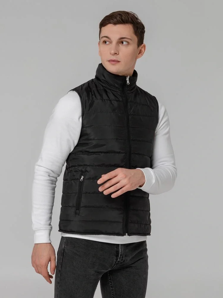 Жилет двусторонний Climb, черный - фото 12