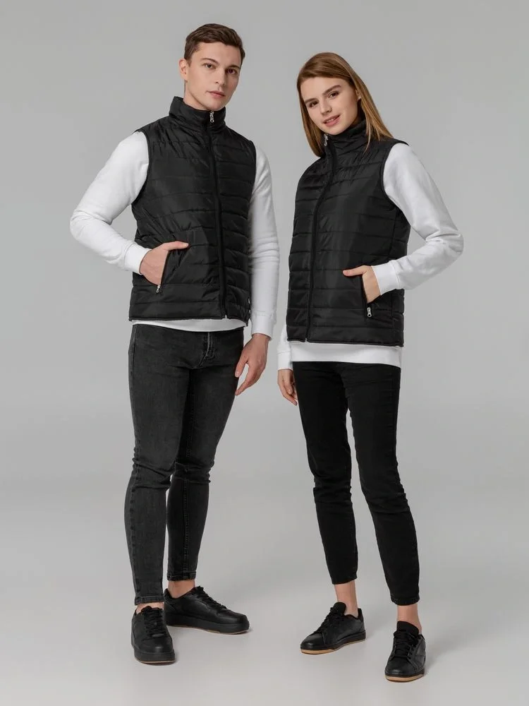 Жилет двусторонний Climb, черный - фото 15