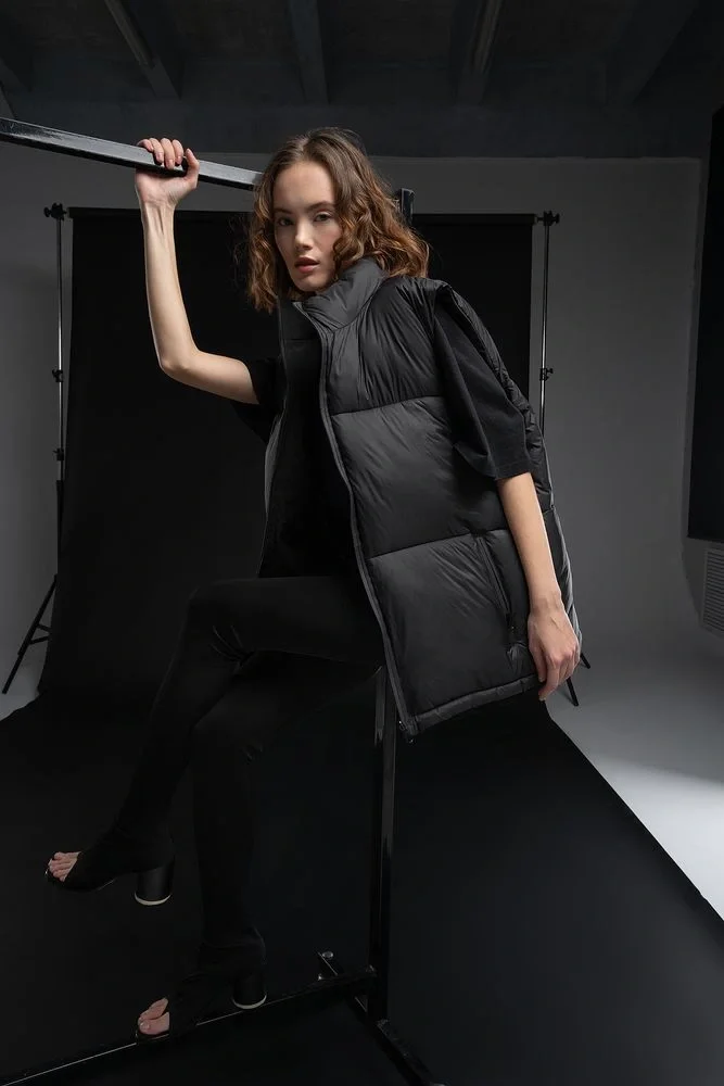 Жилет двусторонний V2, черный - фото 1