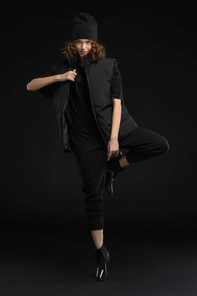 Жилет двусторонний V2, черный - фото 11