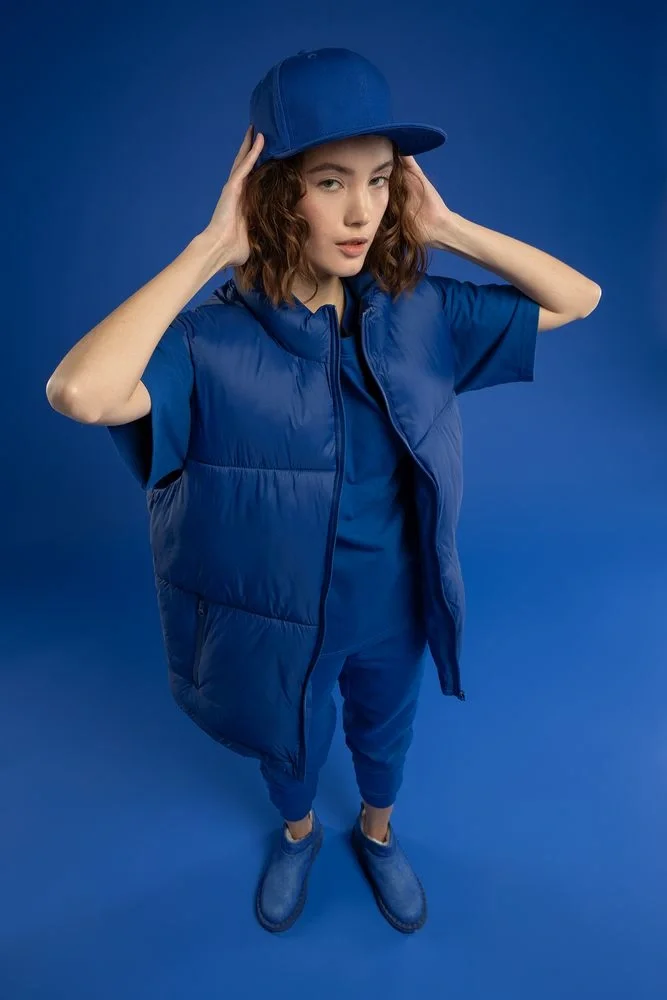 Жилет двусторонний V2, синий - фото 11