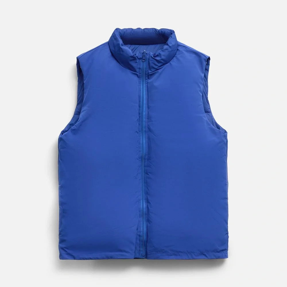 Жилет двусторонний V2, синий - фото 14